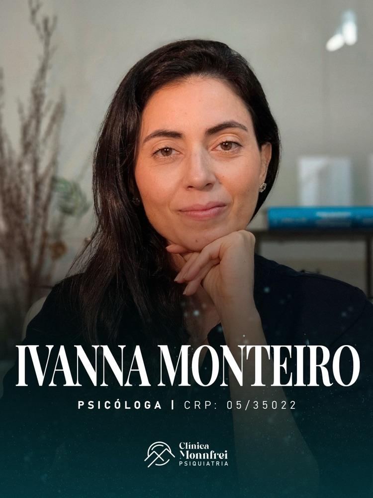 Ivanna Monteiro, psicóloga, CRP 05/35022